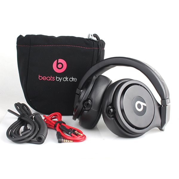 New Beats By Dr Dre Pro Over Ear Headphones Matte Black EBay